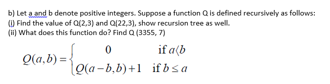 Solved B) Let A And B Denote Positive Integers. Suppose A | Chegg.com