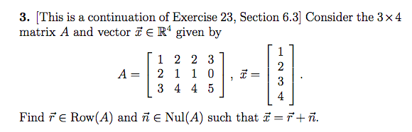 Solved 3. [This Is A Continuation Of Exercise 23, Section | Chegg.com