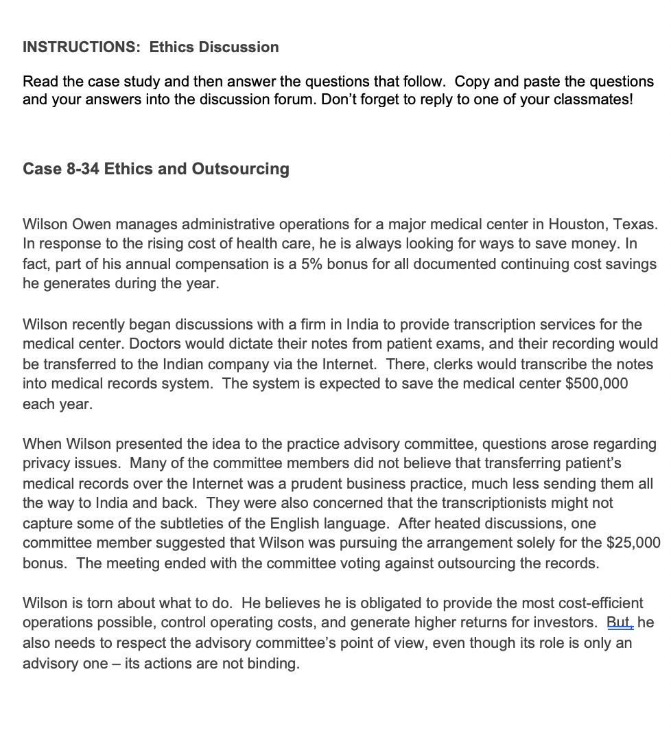 Professional ethics case study picture