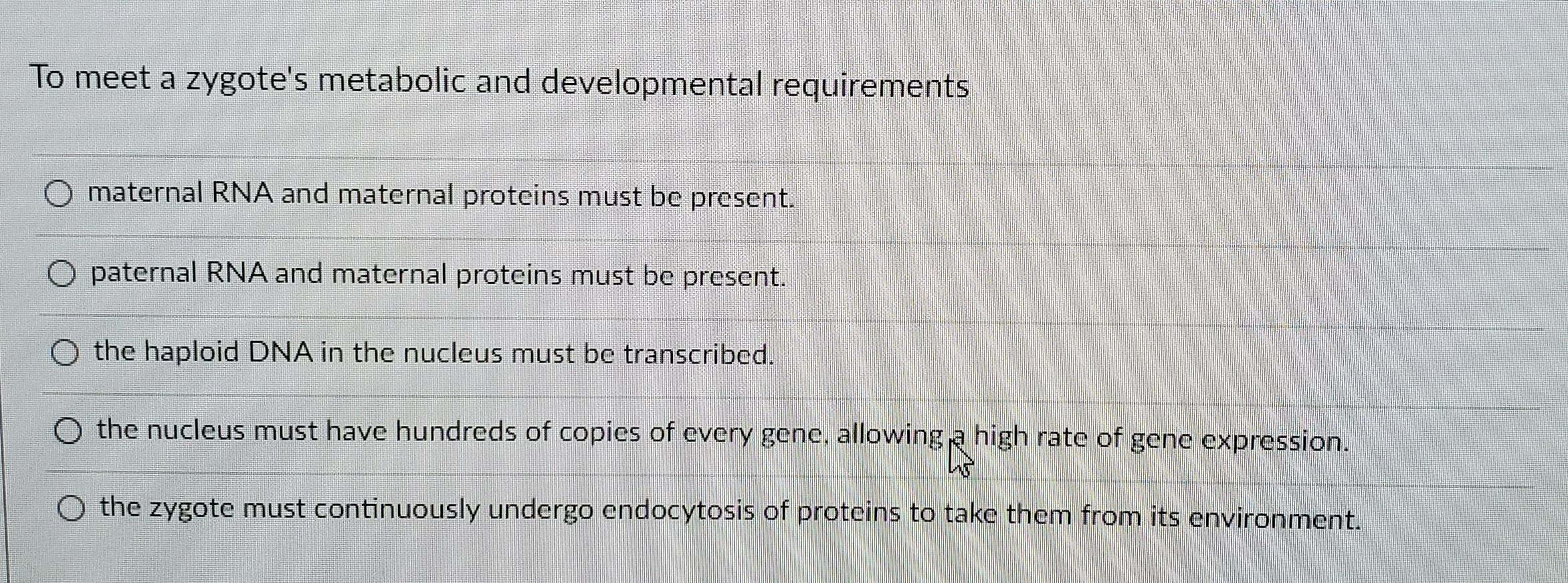 genetic zygote trekking bar