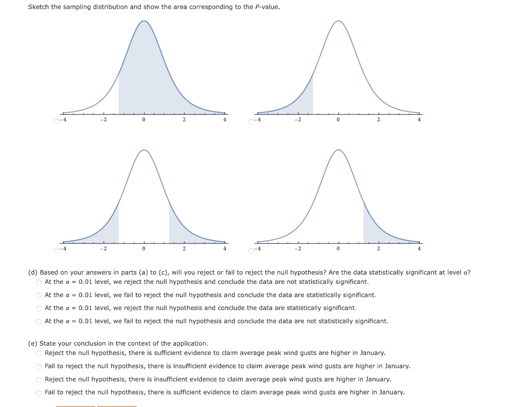 Sketch the sampling distribution and show the area | Chegg.com