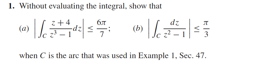 1. Without evaluating the integral, show that (a) | Chegg.com