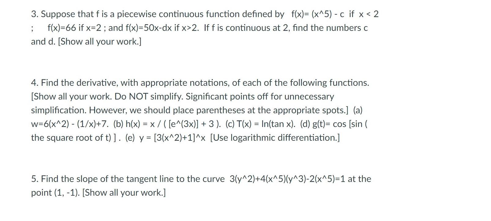 Solved 3 Suppose That F Is A Piecewise Continuous Functi Chegg Com