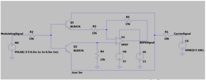 Bpsk Modulator Circuit - Circuit Diagram