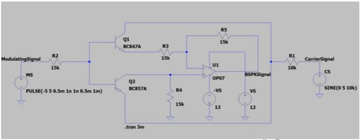 Bpsk Modulator Circuit Circuit Diagram