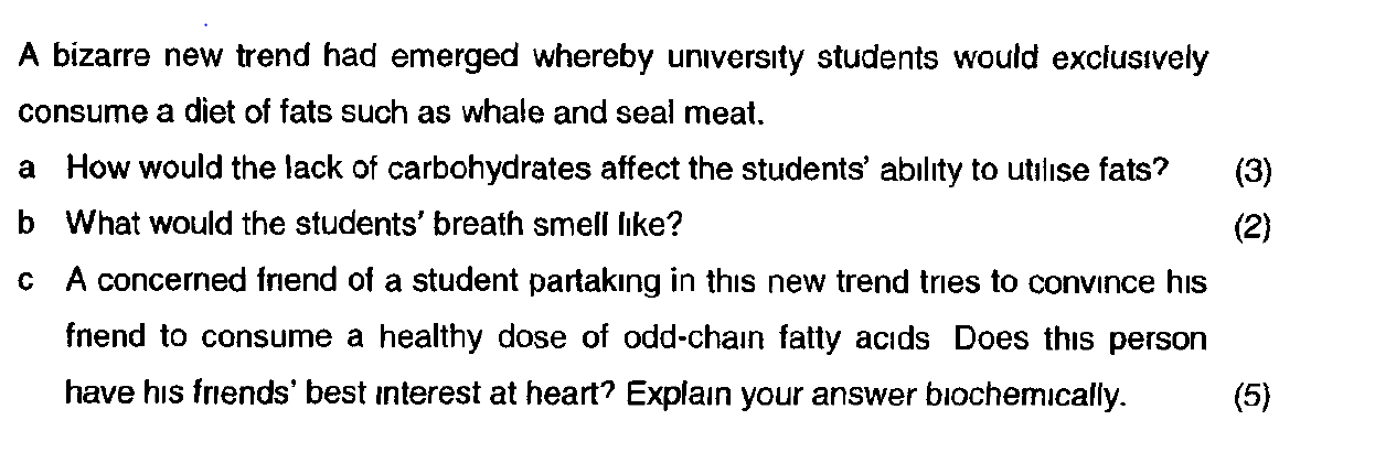 Solved (3) A bizarre new trend had emerged whereby | Chegg.com