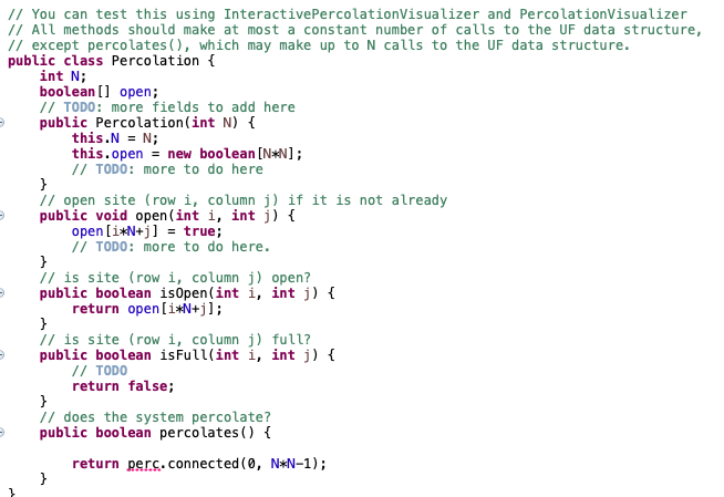 Percolate Down Java // You can test this using | Chegg.com