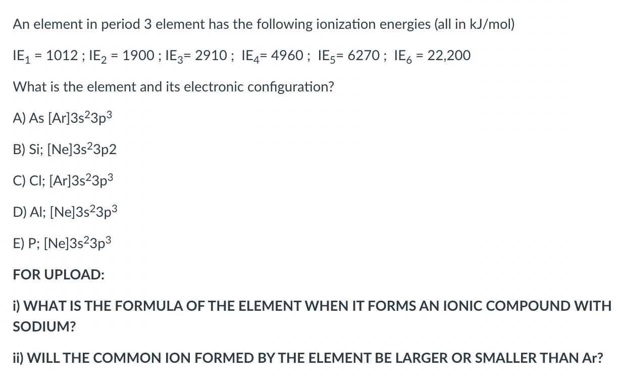 solved-an-element-in-period-3-element-has-the-following-chegg