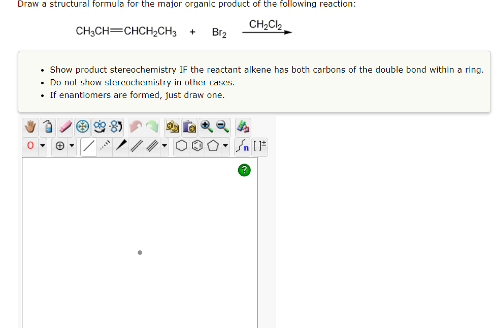 Solved Draw A Structural Formula For The Major Organic | Chegg.com