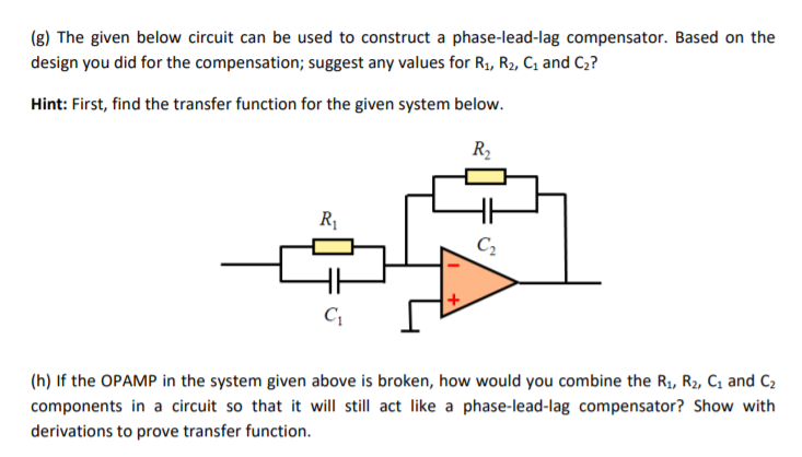 Solved The Transfer Function Of An Open Loop System Is Given | Chegg.com