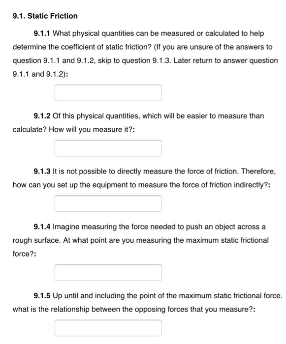 Solved How can the coefficients of kinetic and static | Chegg.com