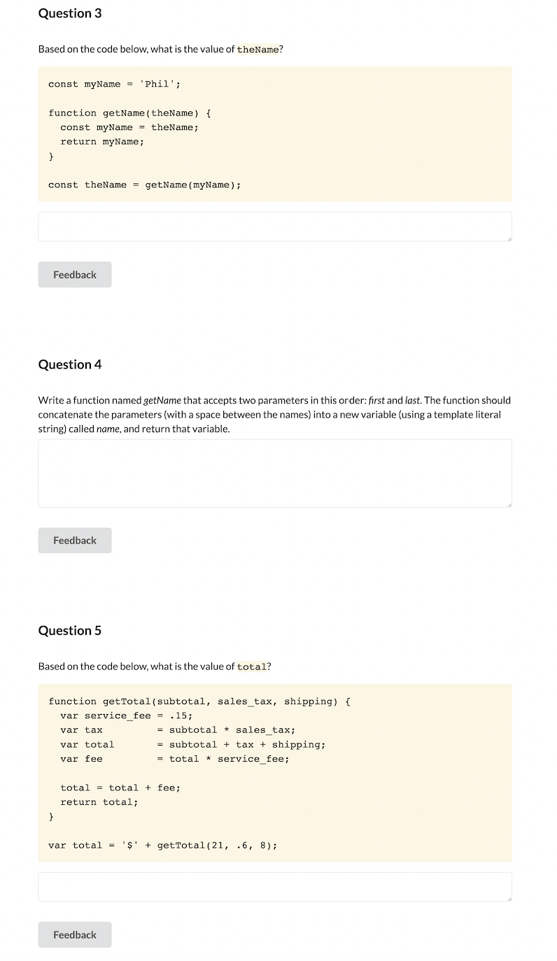 Solved Question 1 Based on the code below, what value will | Chegg.com