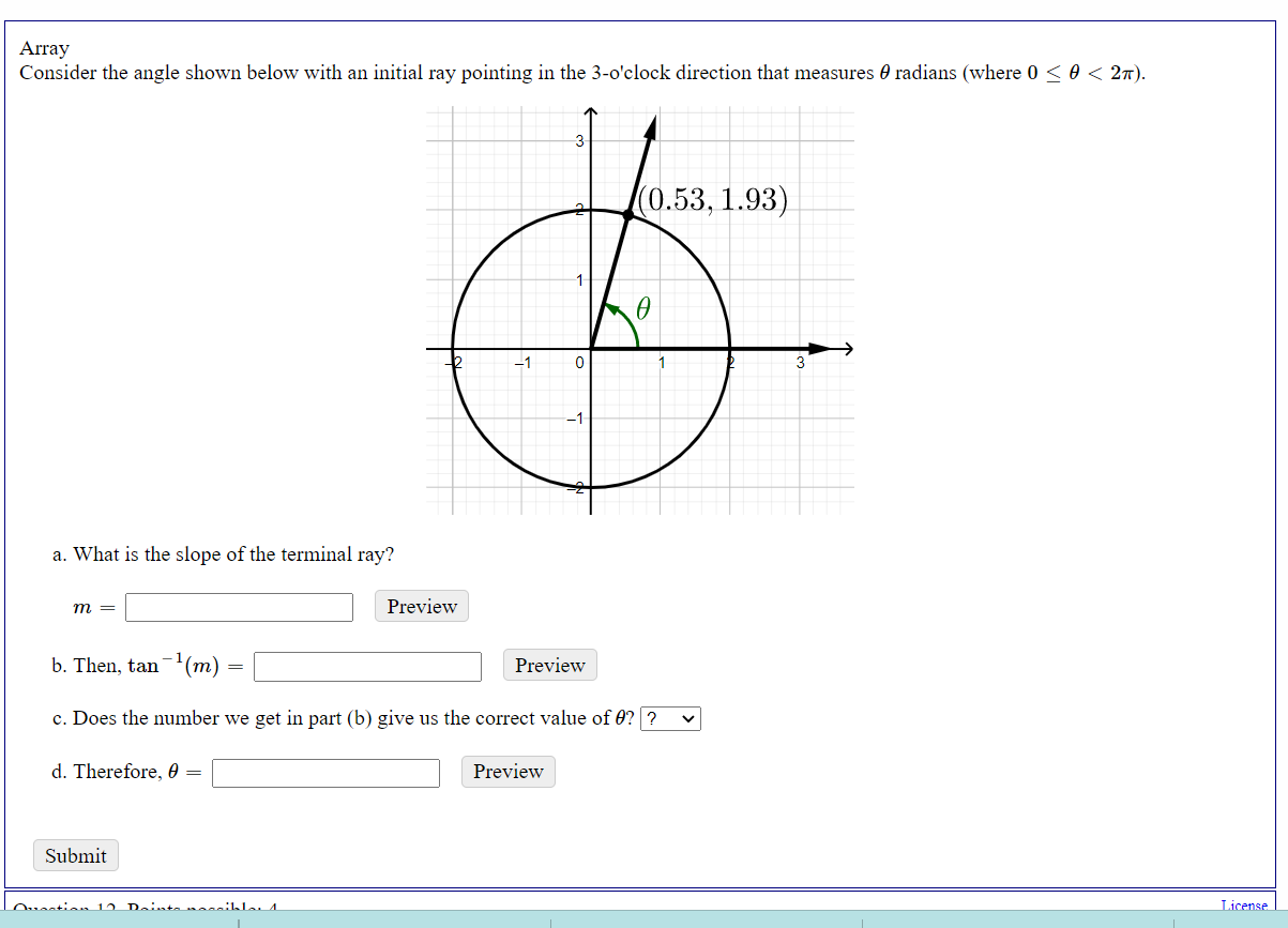 Solved Consider the angle shown below with an initial ray | Chegg.com