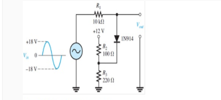 Solved R W 10K +12 V IN914 -A81 RE ट 1000 -18V w R 2200 = | Chegg.com