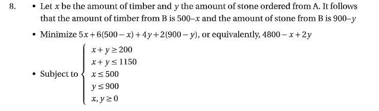 Solved Question: Set up the following linear programming | Chegg.com