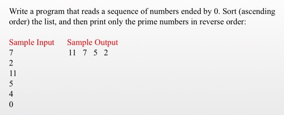 Solved Write a program that reads a sequence of numbers | Chegg.com