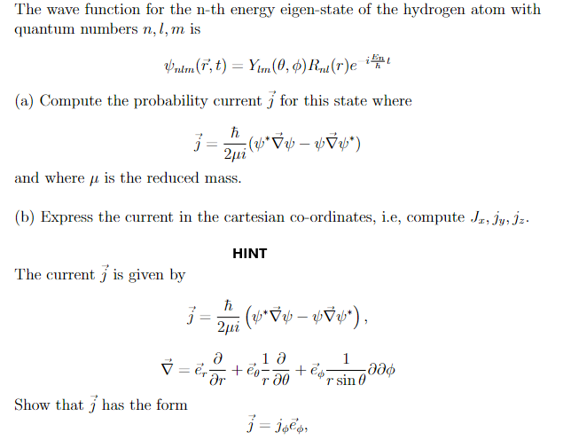 Solved The wave function for the n-th energy eigen-state of | Chegg.com