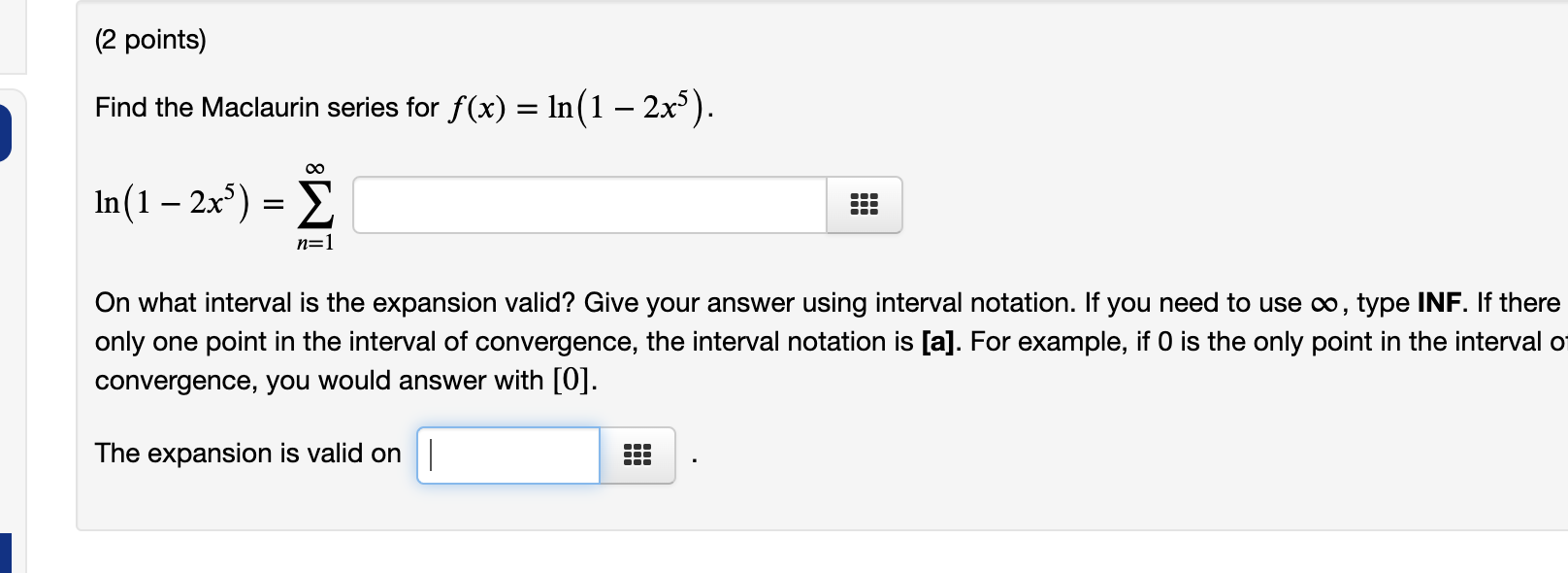 Solved Express the definite integral as an infinite series. | Chegg.com