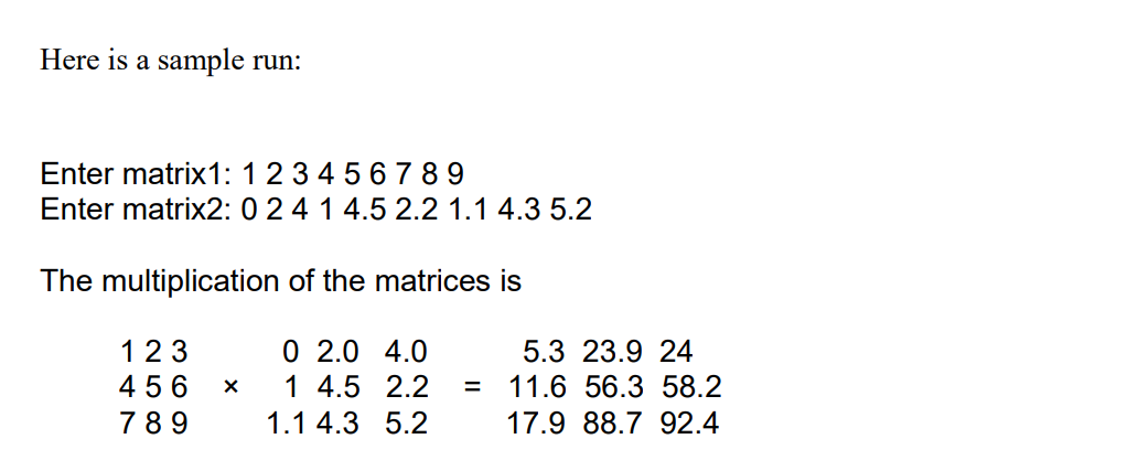 Solved To Multiply Matrix A By Matrix B, The Number Of | Chegg.com