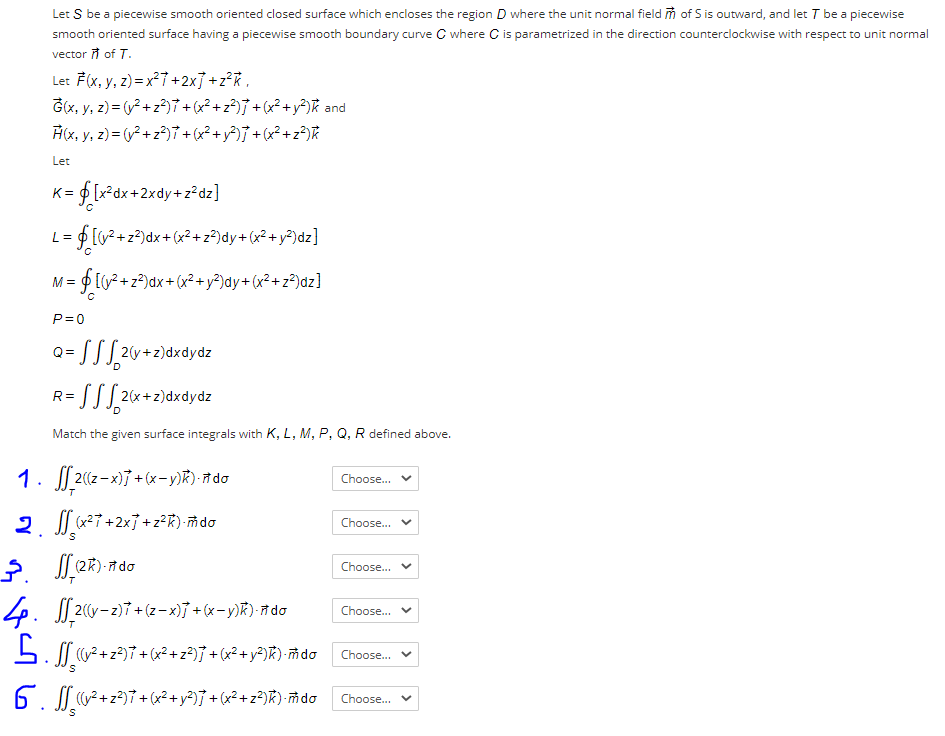 Solved Let S Be A Piecewise Smooth Oriented Closed Surfac Chegg Com