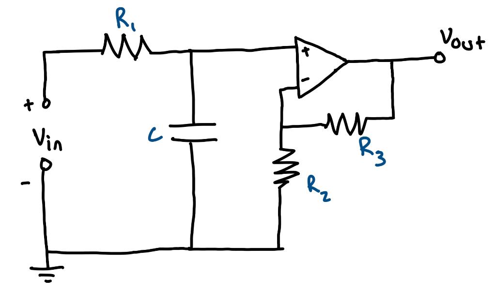 Solved Find the transfer function Vout(s)/Vin(s) for the | Chegg.com