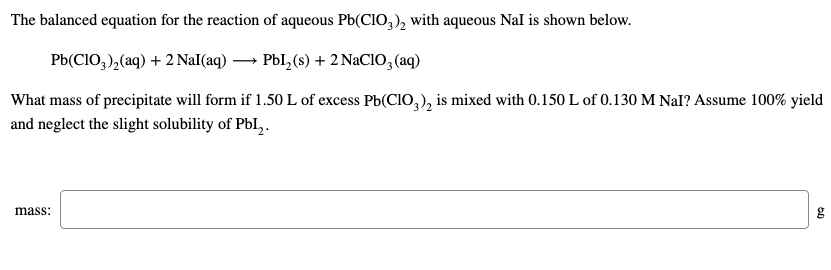 Chemistry Recent Questions