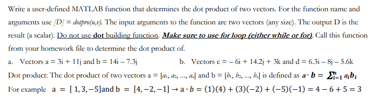 Solved ***Use MATLAB only*** Make sure to use for loop or | Chegg.com