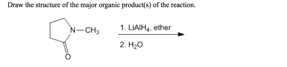 Solved Draw the structure of the major organic product(s) of | Chegg.com