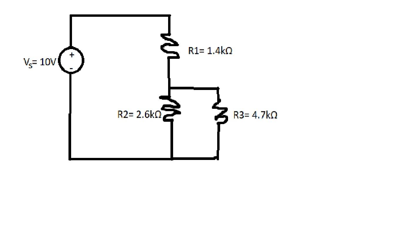 Solved a) For the circuit shown above, use voltage division | Chegg.com