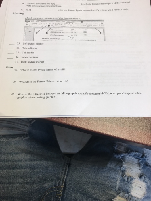 solved-1-divide-a-document-into-a-n-in-onder-to-format-chegg