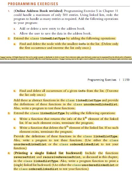 In your textbook complete the coding exercises 2, 3 | Chegg.com