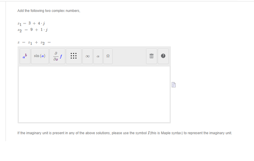 Solved Add the following two complex numbers, 21 = 3 + 4.7 | Chegg.com