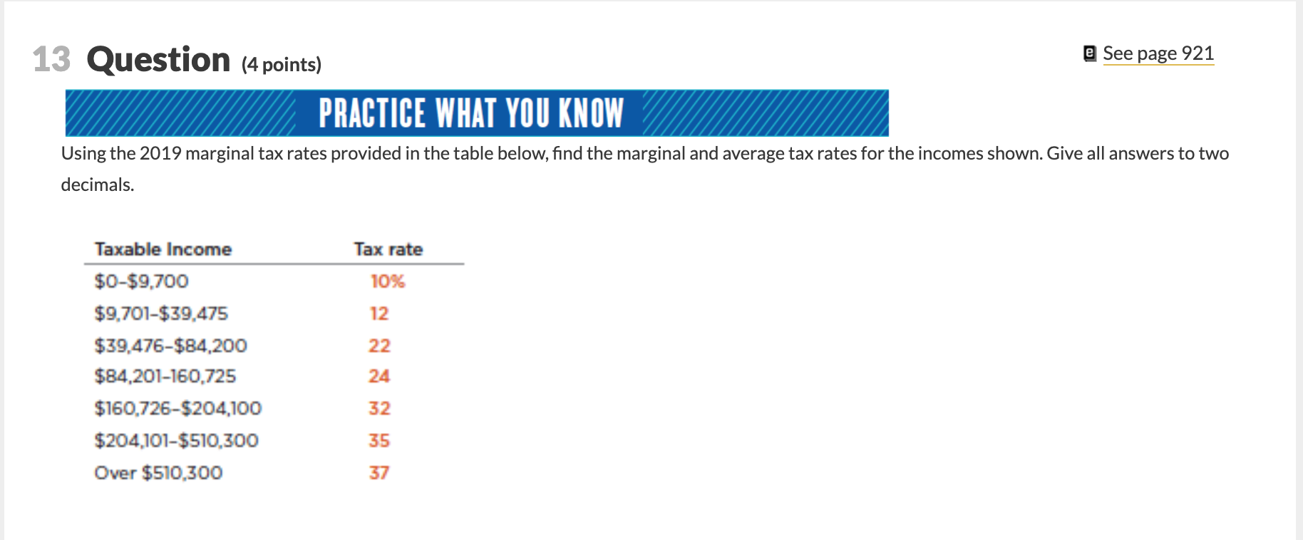 Solved e See page 921 13 Question (4 points) PRACTICE WHAT | Chegg.com