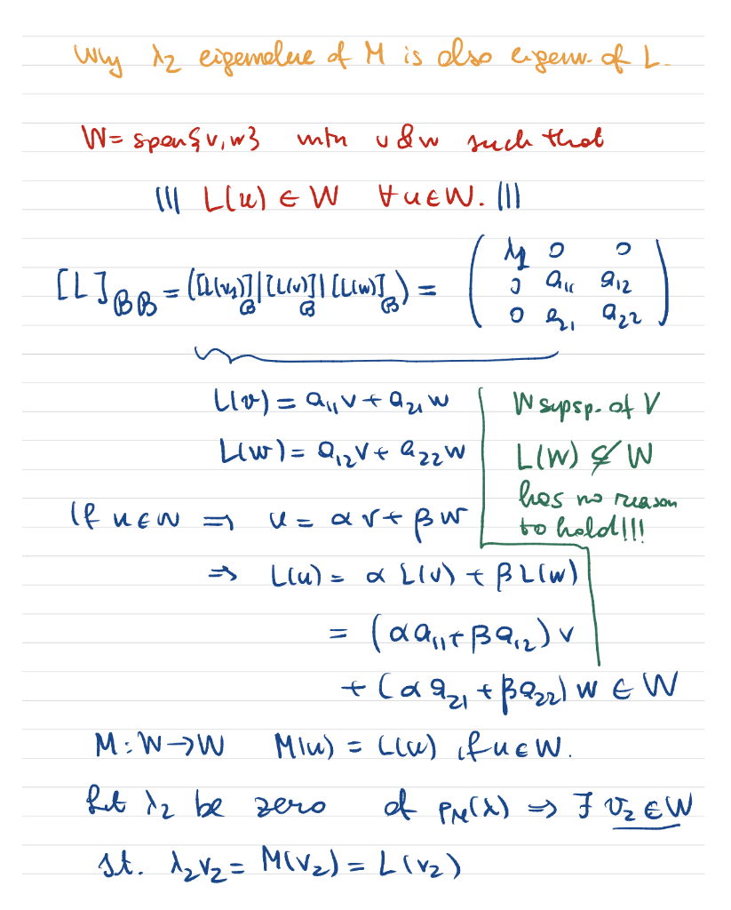 Exercise 1 Consider A Linear Operator L C3 Chegg Com