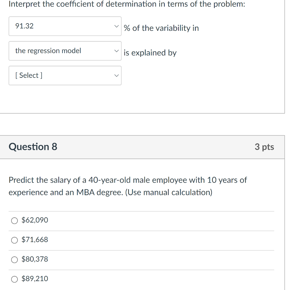Solved Table below shows salaries for 25 employees in the | Chegg.com