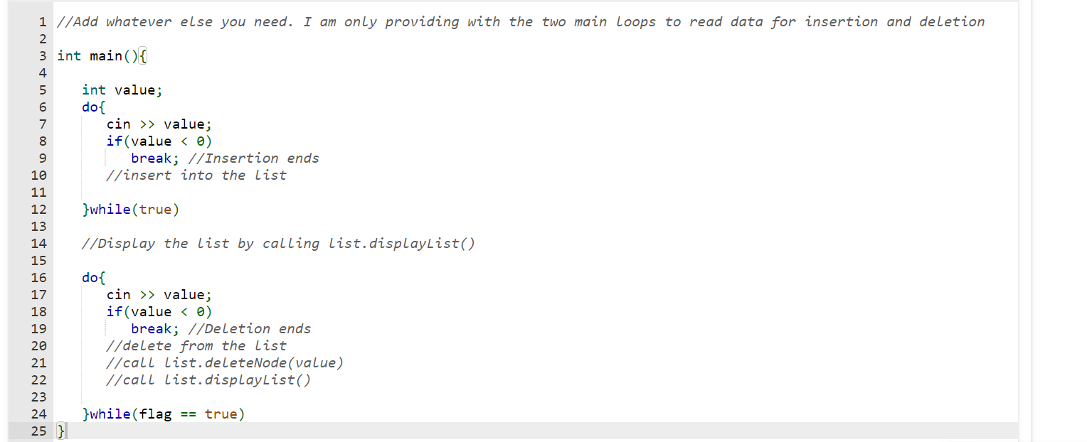 Solved - Create a NumberList class with the following | Chegg.com