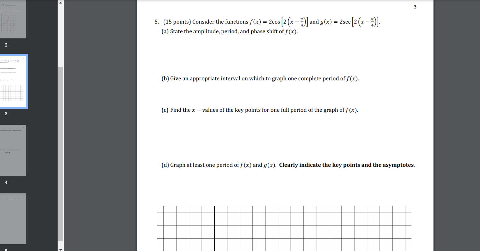 Solved Advance precal question | Chegg.com