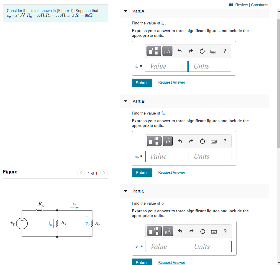 Solved Part D Find The Power Dissipated In Each Resistor. | Chegg.com