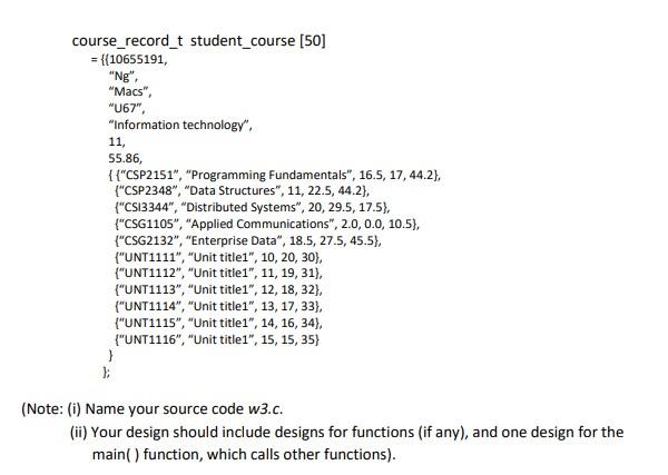 Solved The Table 2 below shows an array of course learning | Chegg.com