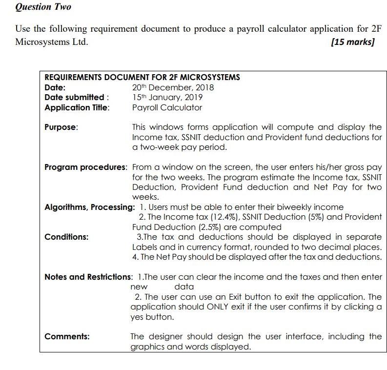 Decimal payroll clearance calculator