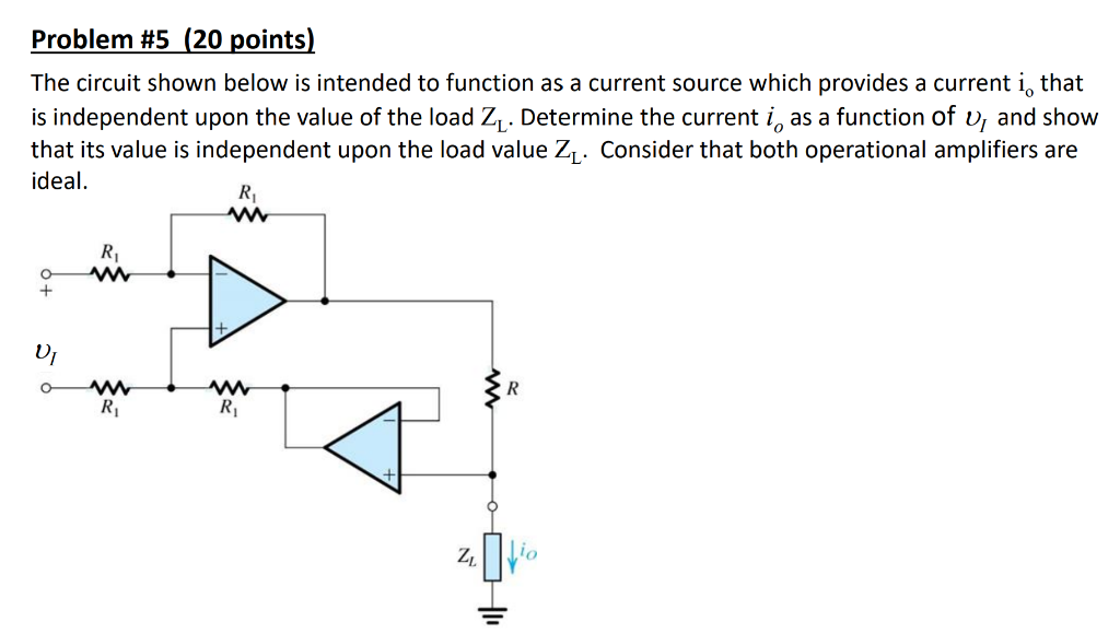 Solved The circuit shown below is intended to function as a | Chegg.com