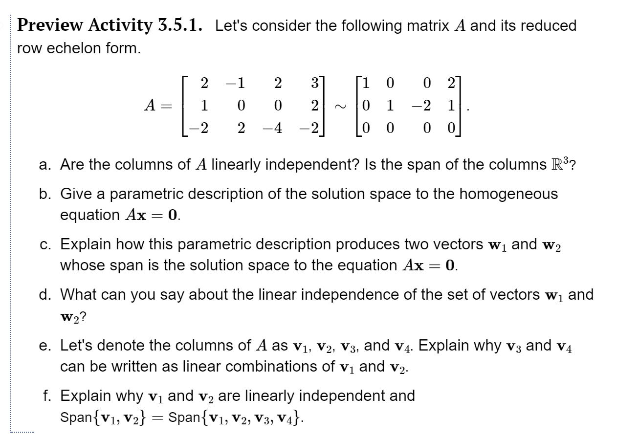 Solved Preview Activity 3.5.1. Let s consider the following