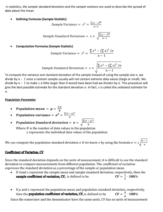 in-statistics-the-sample-standard-deviation-and-the-chegg