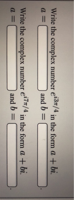 Write The Complex Number In Standard Form A Bi