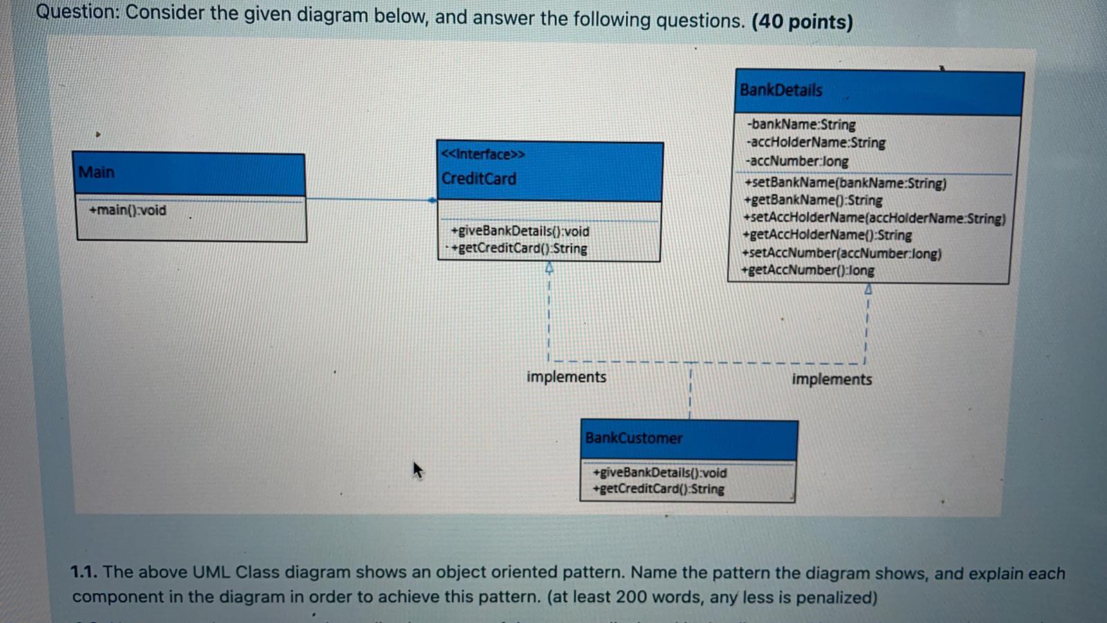 Solved Question: Consider The Given Diagram Below, And | Chegg.com