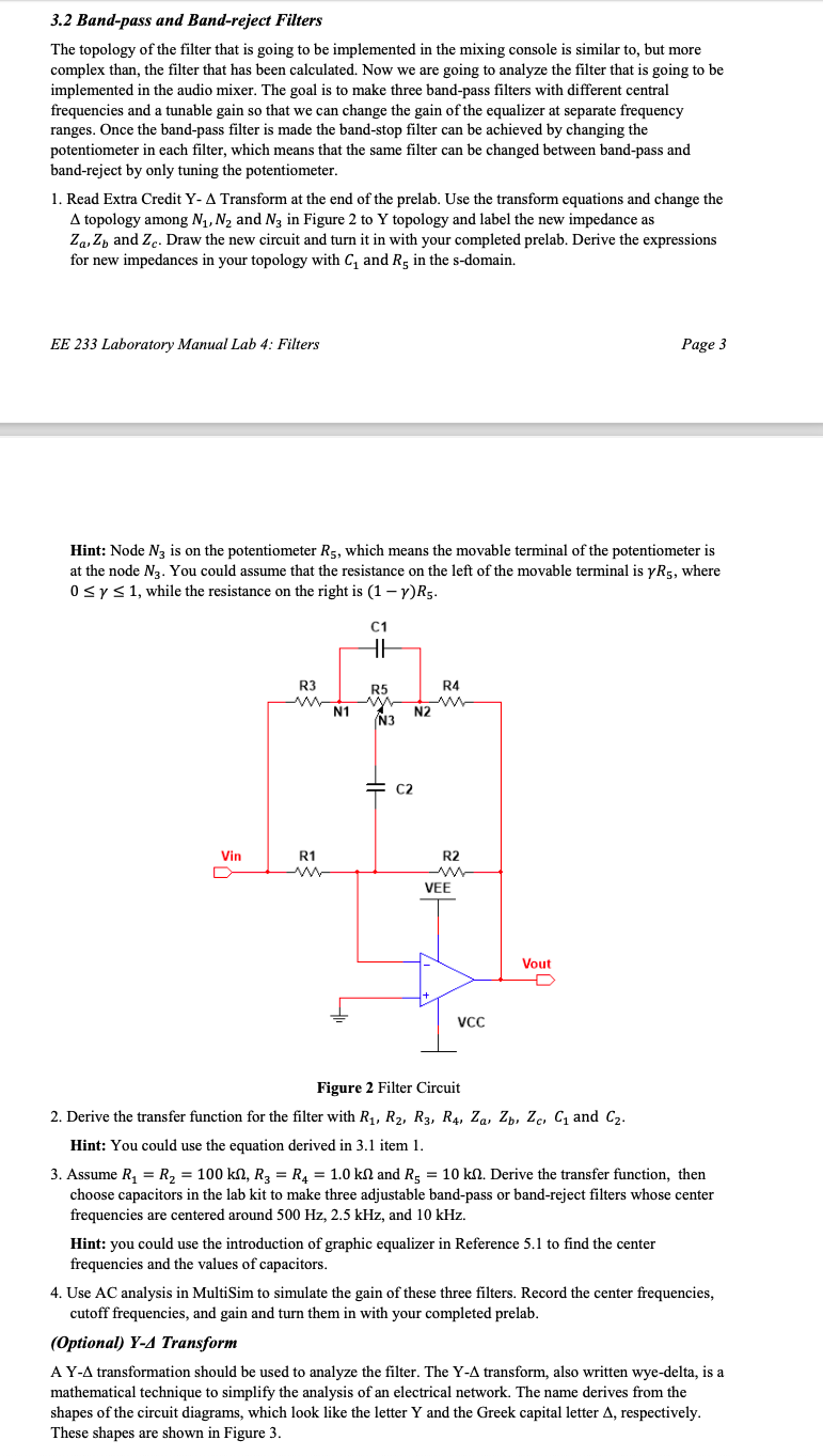 Solved 3. Prelab In this procedure, you are going to | Chegg.com