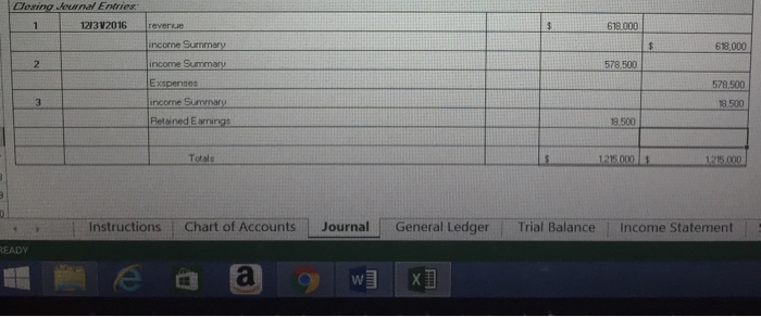 Solved From My general Ledger and closing journal entries | Chegg.com