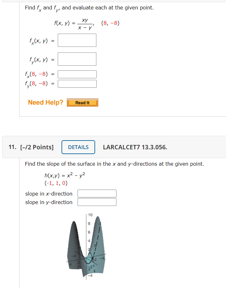 Solved Please can you help me to solve my calculus III