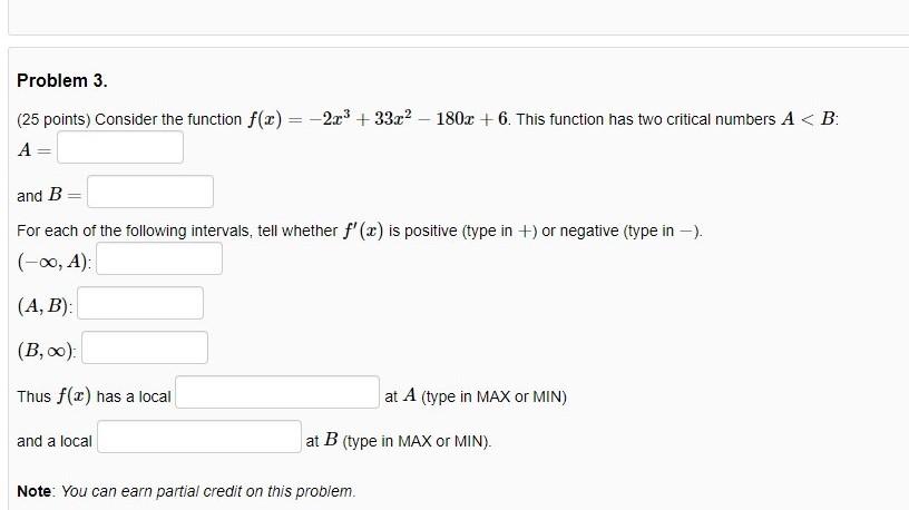 Solved Problem 3. (25 points) Consider the function f(2)= | Chegg.com