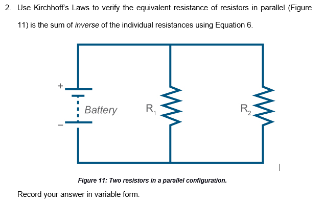 Solved 2 Use Kirchhoffs Laws To Verify The Equivalent 2452